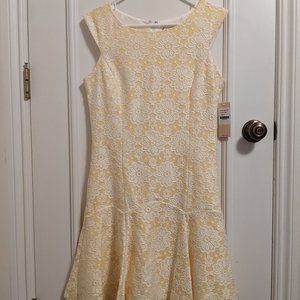 Nanette Lepore Drop Waist Floral Dress